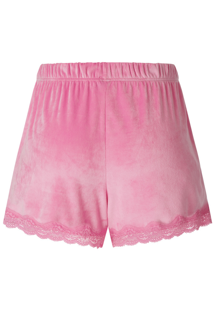 Pyjama-Shorts mit Spitze