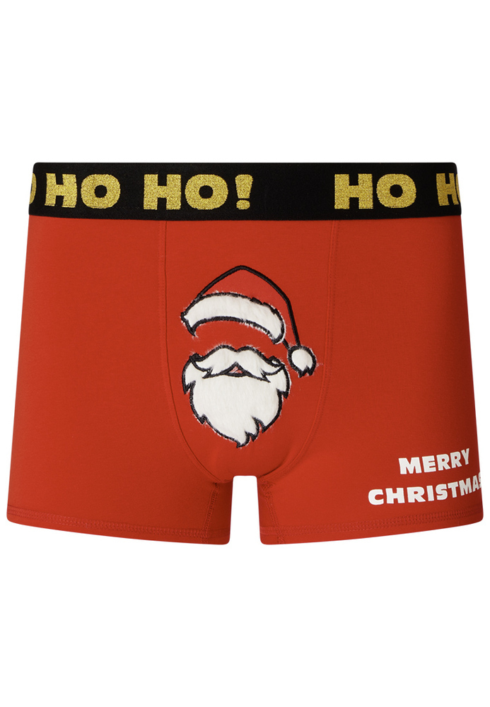 Boxershorts mit Santa-Claus-Motiv