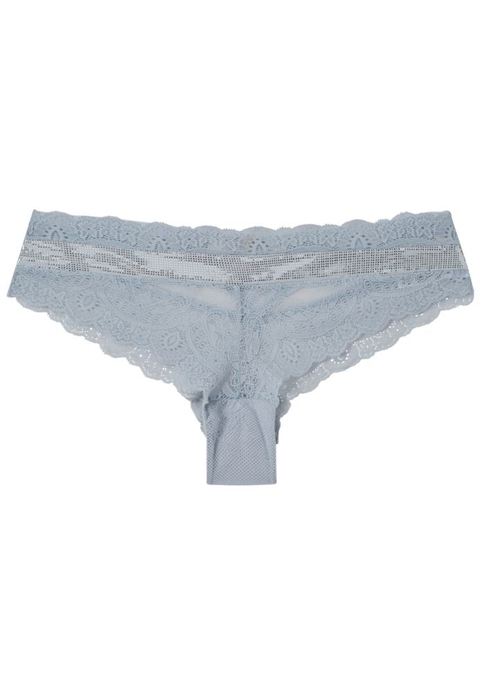 Brazilian-Slip mit Strassbordüre