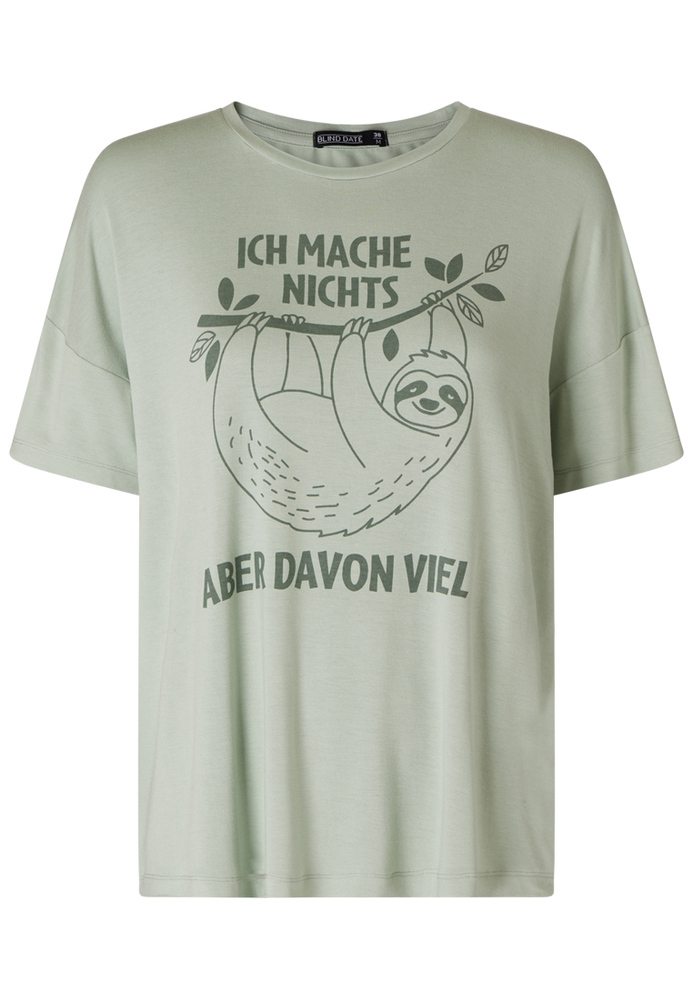 Pyjama Shirt mit Print