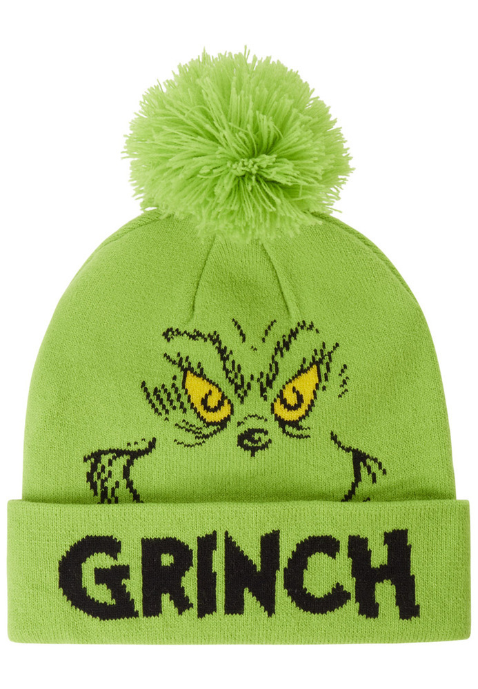 Mütze im Grinch-Motiv