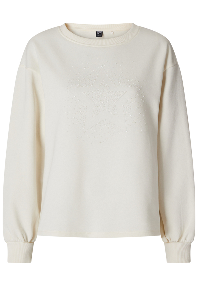 Sweatshirt mit Strasssteinen
