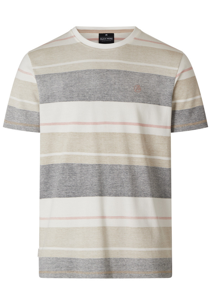 T-Shirt mit Blockstreifen