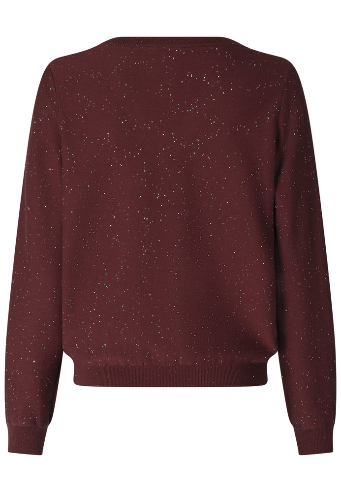 Pullover im Glitzer-Design