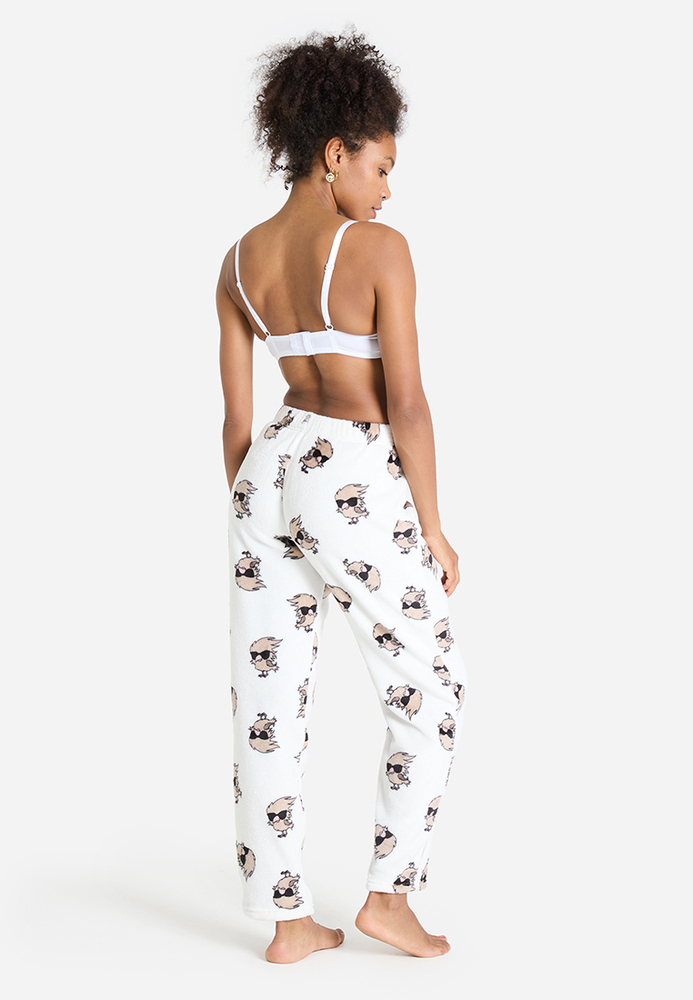 Pyjama-Hose mit All-Over-Motiv