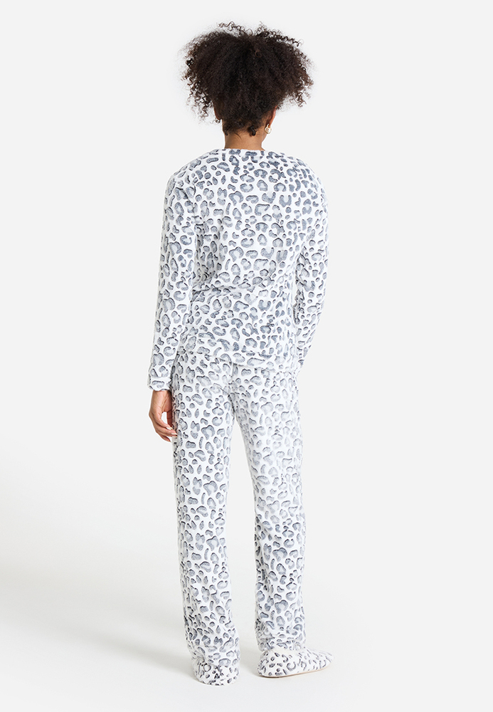 Pyjama-Top mit Leo-Muster