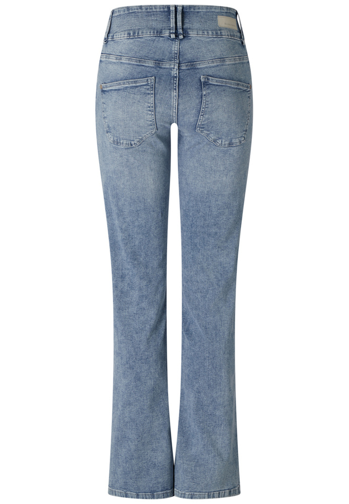 Flared High Waist Jeans light Denim