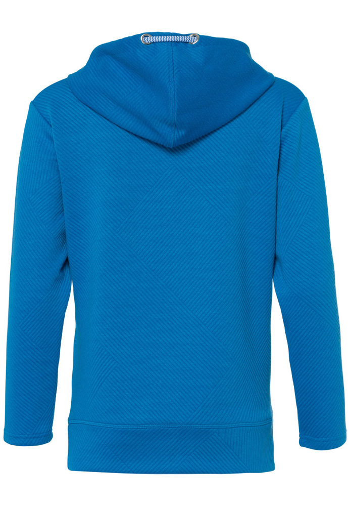 Hoodie mit Linienstruktur