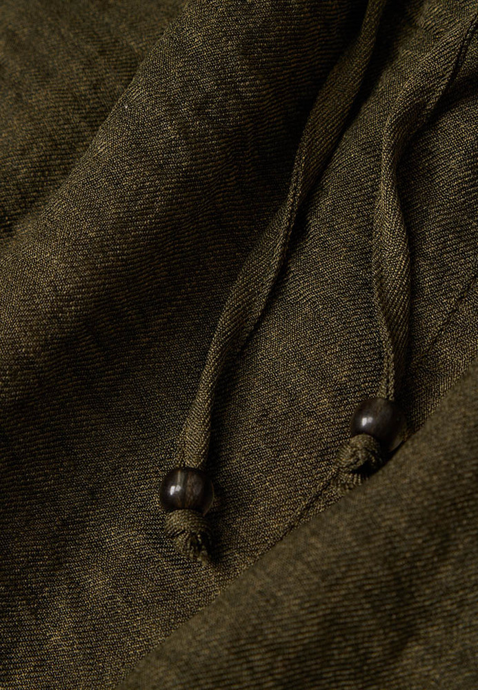 Stoffhose in Melange-Optik