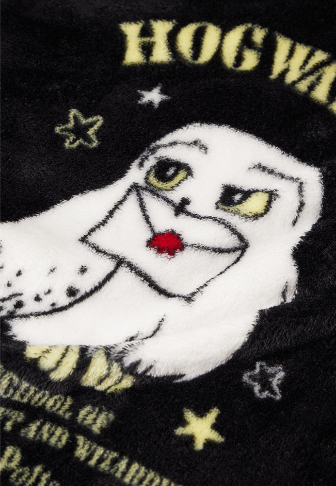 Pyjama-Shirt mit Hogwarts-Motiv