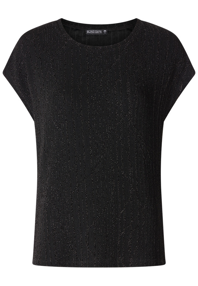 Shirt im Glitzer-Design