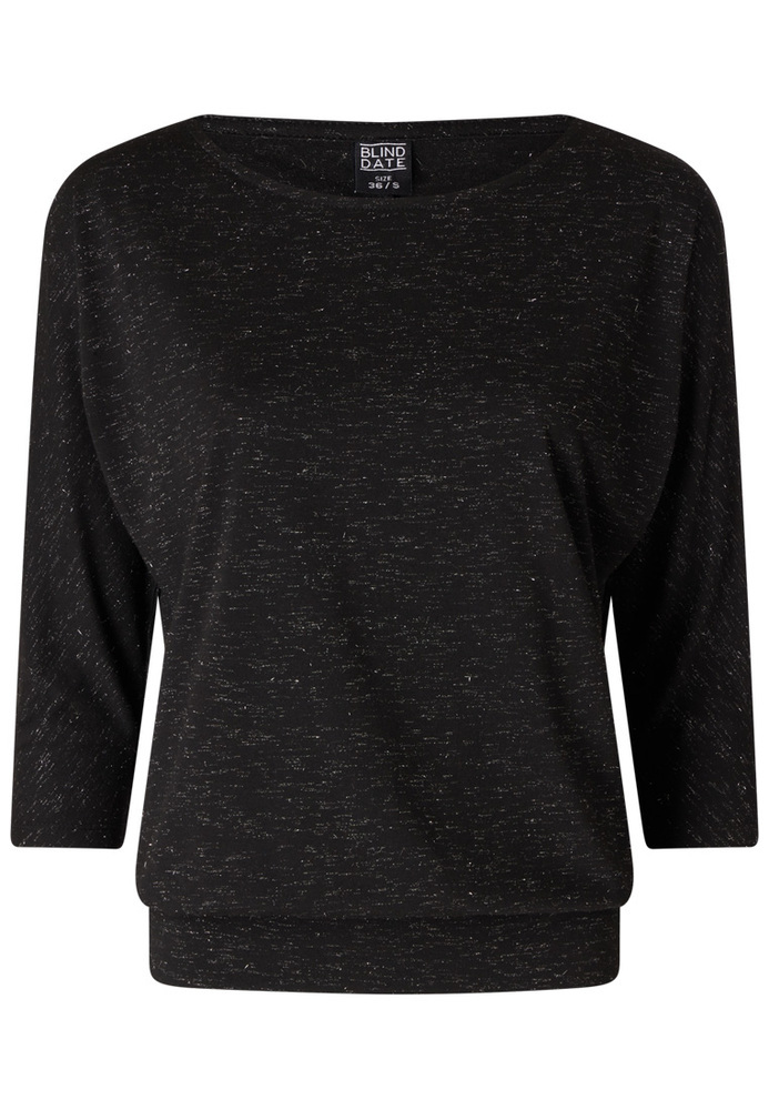 Fledermausshirt mit 3/4-Ärmeln