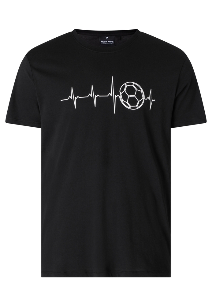 T-Shirt mit Fußball-Print