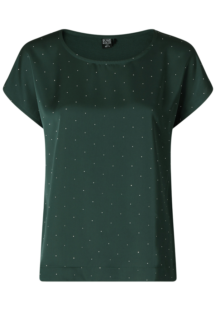 Shirt mit Strasssteinen