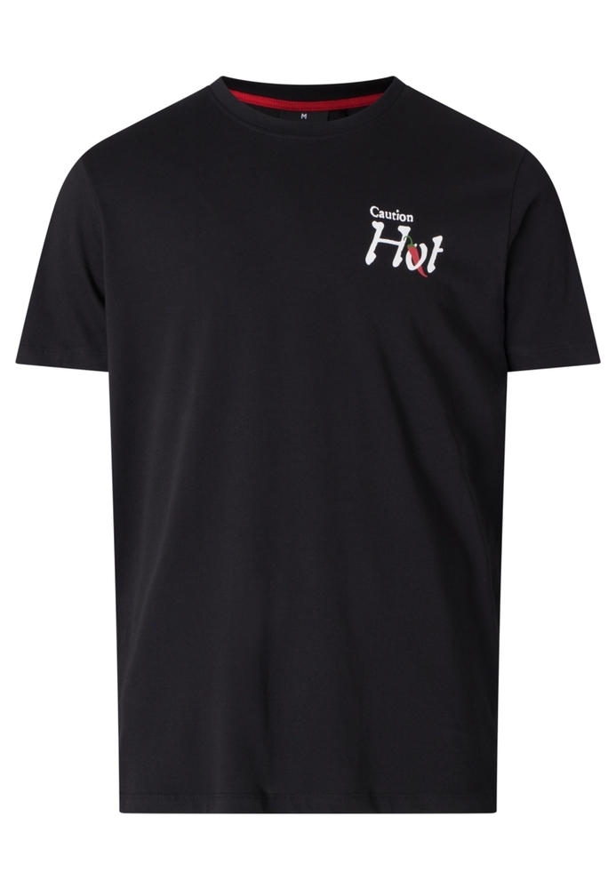 T-Shirt mit Chili-Print