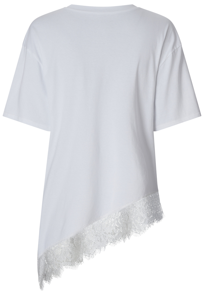 Shirt mit Spitzendetail