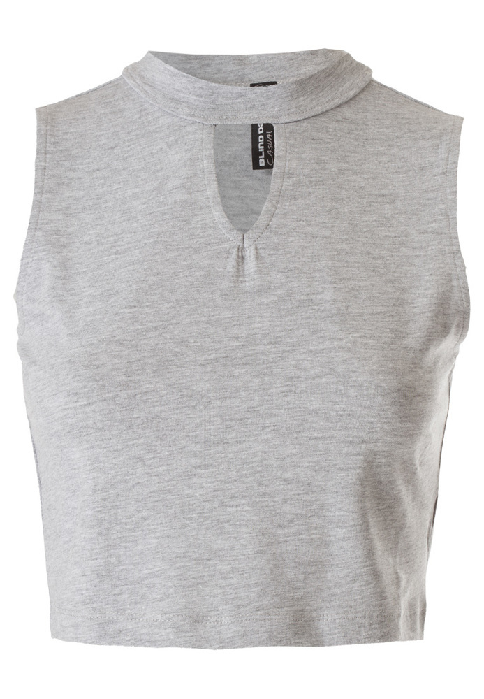 Crop-Top mit Cut-out