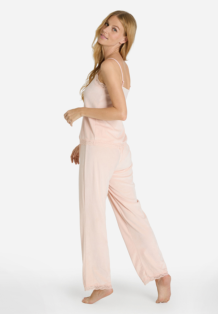 Pyjama Top mit Spitze