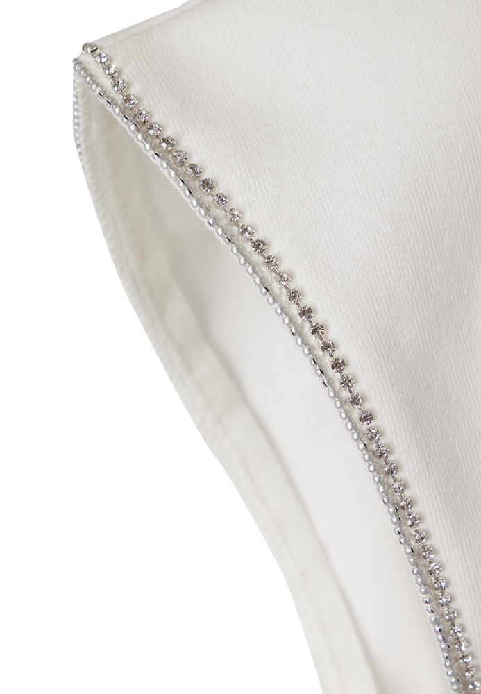 Shirt mit Glitzer-Bordüre Shirt mit Glitzer-Bordüre