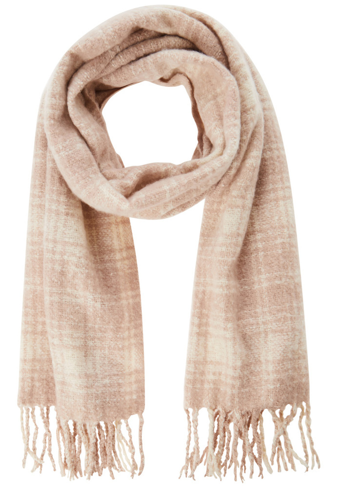 Schal mit Karo-Muster