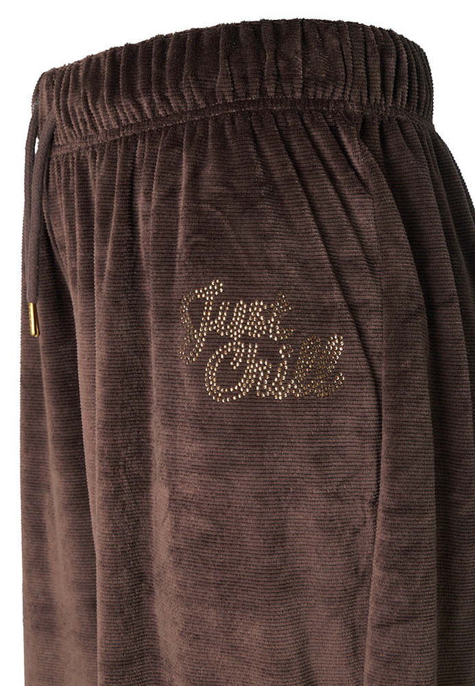 Pyjama-Hose mit Strass-Schriftzug