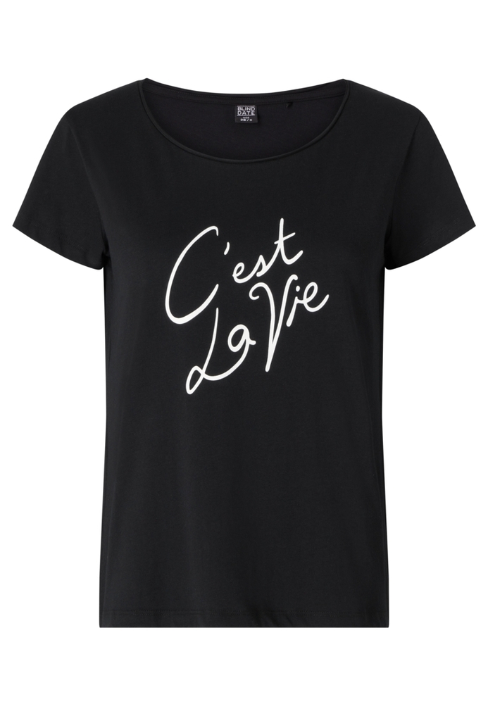T-Shirt mit Foliendruck