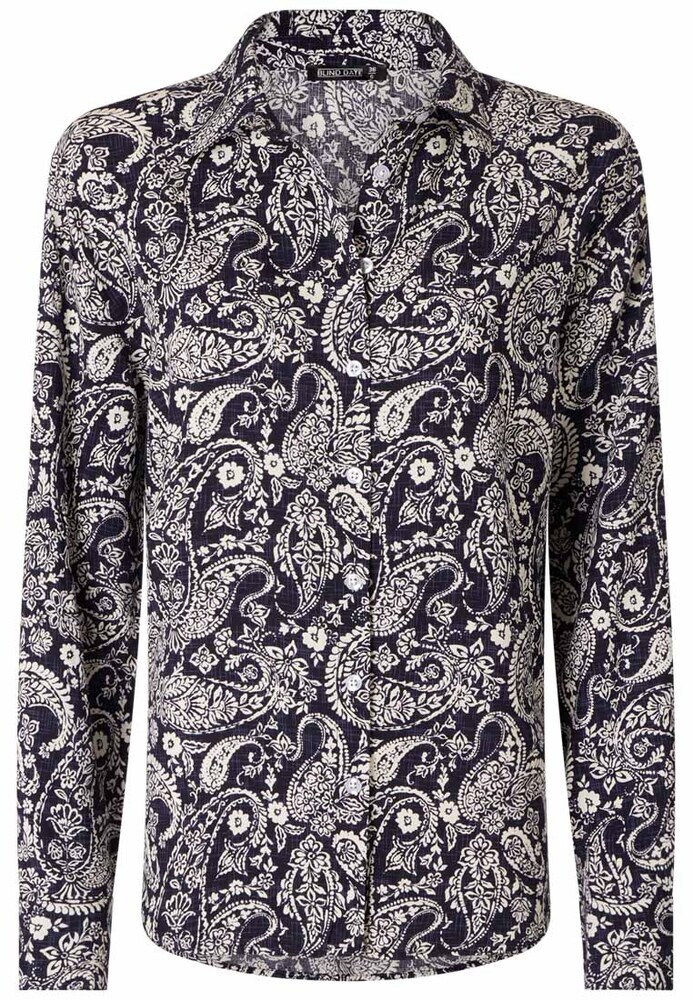 Bluse mit All-Over-Muster