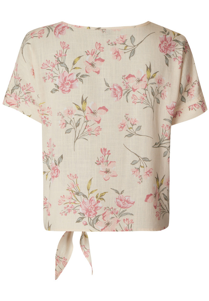 Bluse mit Blumen-Muster