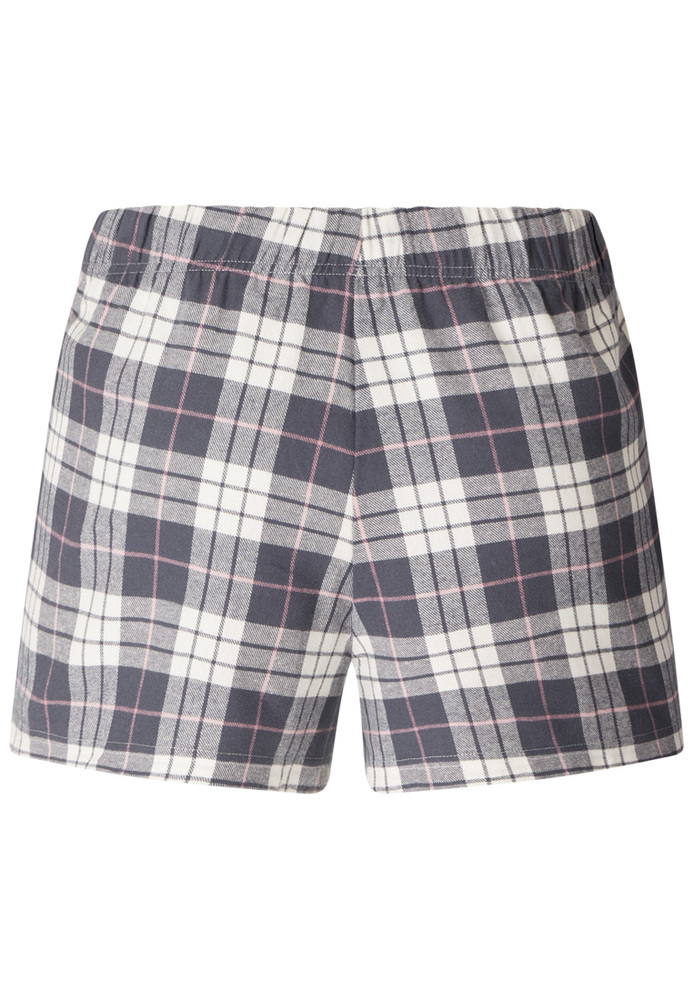 Pyjama-Shorts mit Karo-Muster