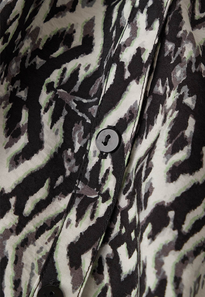 Blusenkleid mit All-Over-Muster