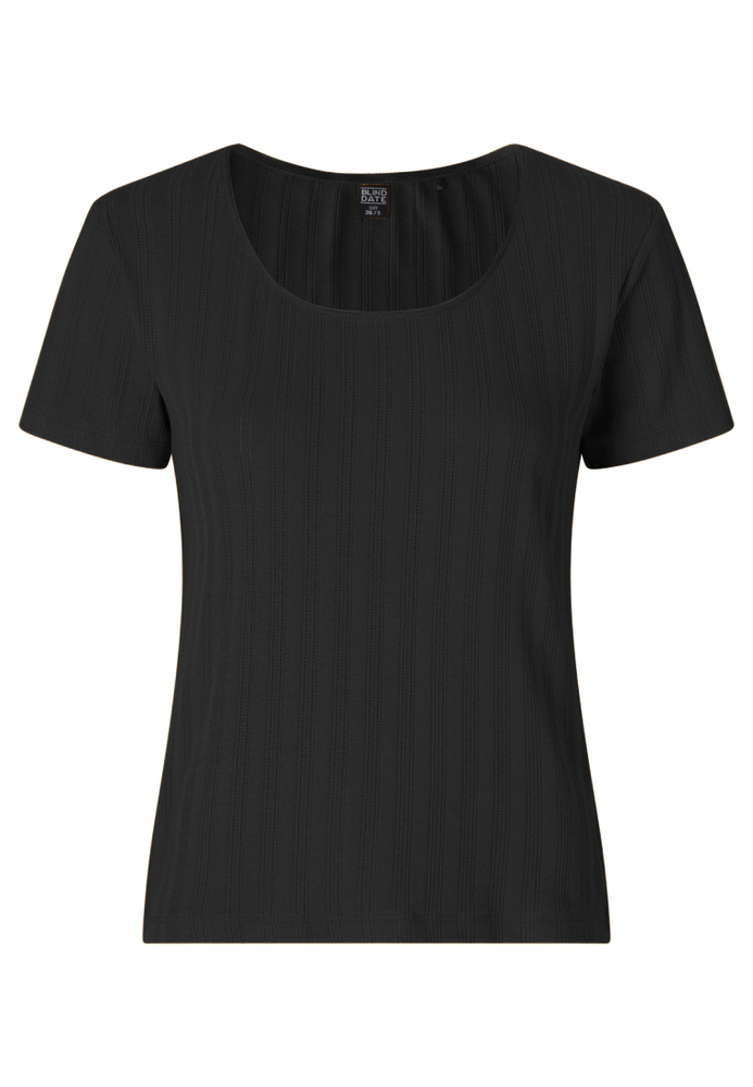 Shirt mit Ajour-Struktur