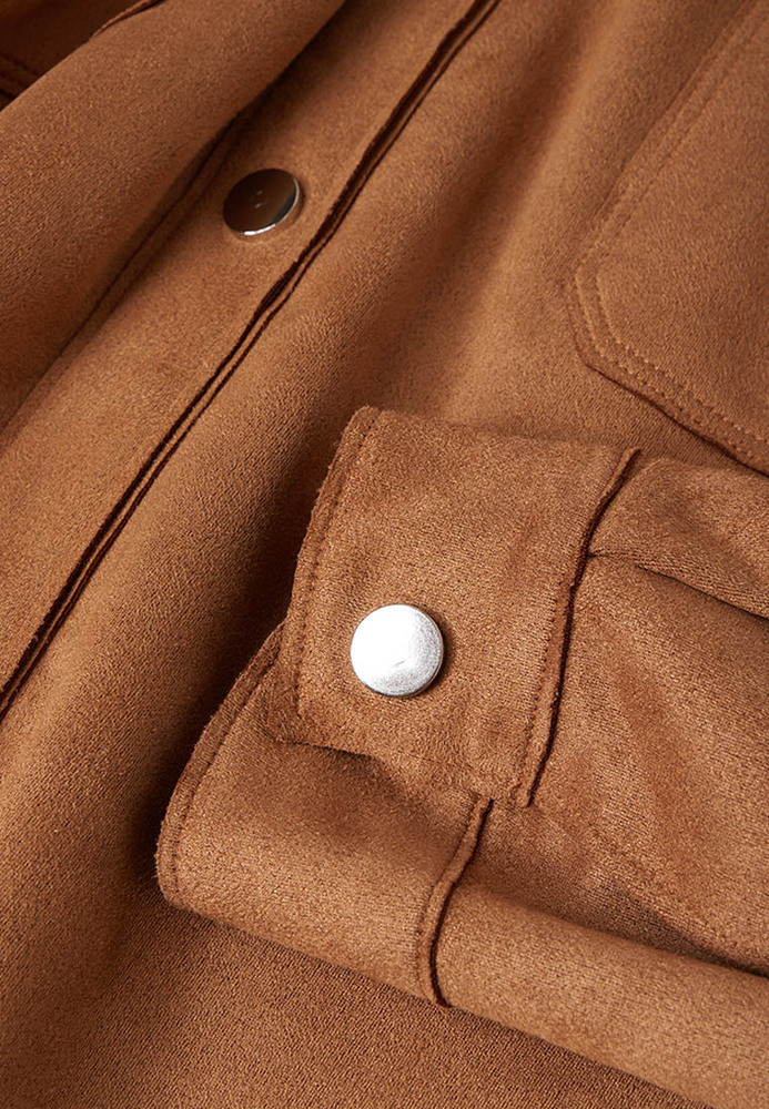 Shacket im Cropped-Design