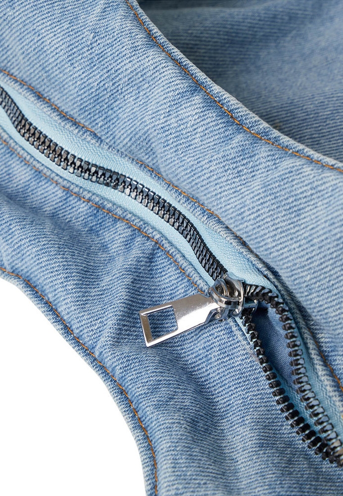 Handtasche im Denim-Design