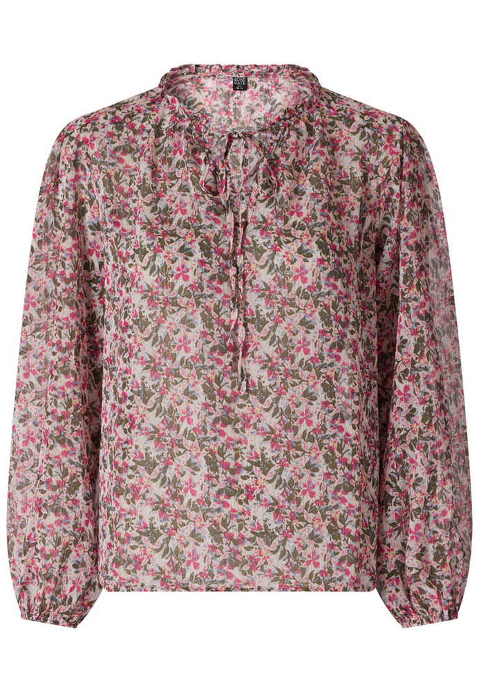 Bluse mit Blumenmuster