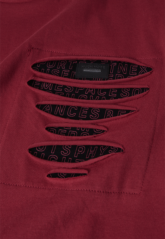 T-Shirt mit Cut-Elementen