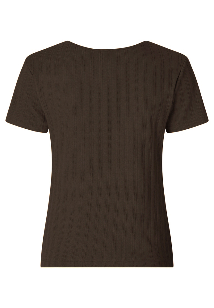 Shirt mit Ajour-Struktur