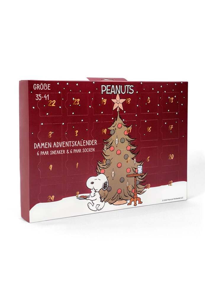 Peanuts Socken-Adventskalender