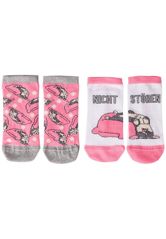 Sneaker-Socken, 2er-Pack