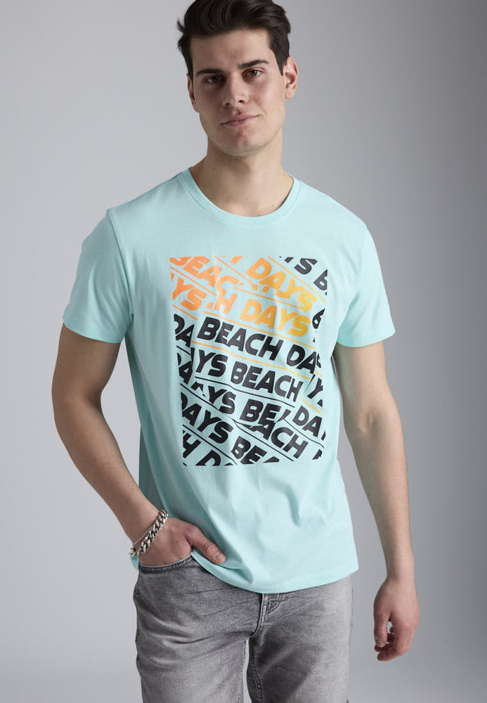 T-Shirt mit Front-Print