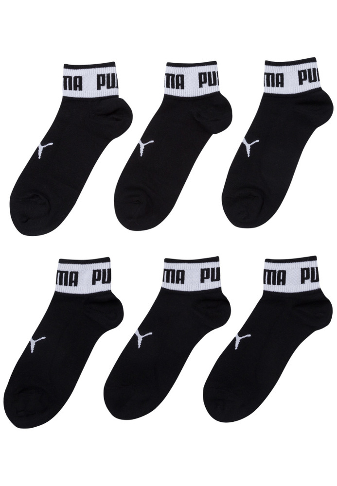 PUMA Sneaker-Socken, 6er Pack