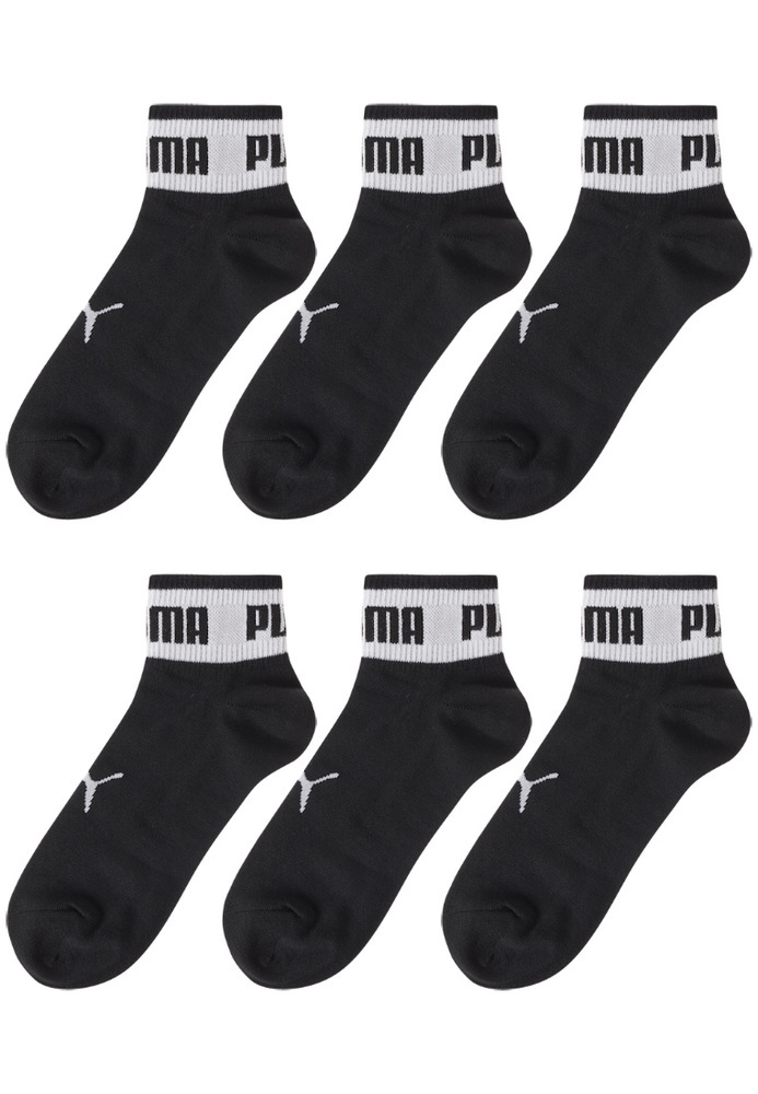 PUMA Socken mit Logo, 6er-Pack