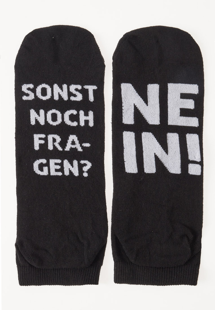 Sneaker-Socken mit Schriftzug
